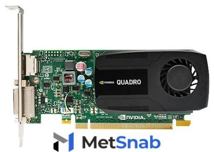 Видеокарта HP Quadro K420 891Mhz PCI-E 2.0 2048Mb 128 bit DVI