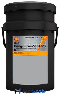 Компрессорное масло SHELL Refrigeration Oil S4 FR-V 68