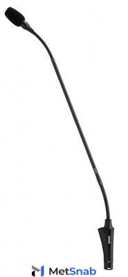 SHURE CVG18S-B/C конденсаторный кардиоидный микрофон на гибком держателе с выключателем, встроенный преамп, черный, длина 45 см.