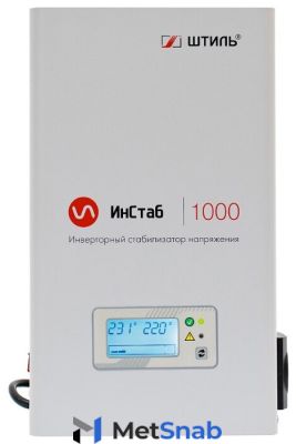 Стабилизатор напряжения однофазный Штиль IS1000 2020 (0.8 кВт)