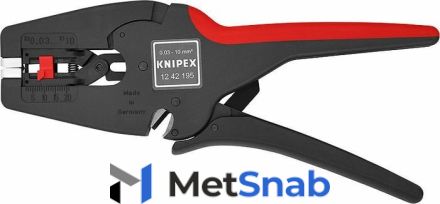 Стриппер Knipex MultiStrip 10, KN-1242195, красный