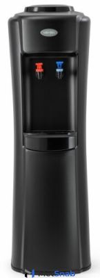 Кулер для воды Vatten V07NK напольный, компрессорное охлаждение и нагрев, черный матовый