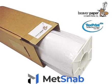 Термотрансферная бумага Beaver Papier 92 Эксклюзив, 92 г/кв.м, 162 см, 130 м