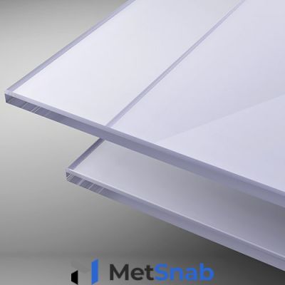 Прозрачный листовой полистирол 2x2050x3050 мм PLAZGAL