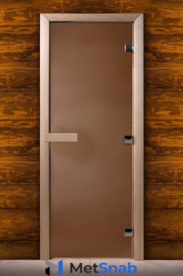 Дверь для сауны Maestro woods бронза матовая 700х2100