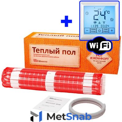 Нагревательный мат Warmstad WSM-790-5,25 кв. м с терморегулятором MCS 350
