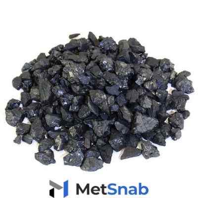 Каменный уголь Антрацит, фракция "мелкий" (15-25мм), мешок 25 кг., общий вес 1 тонна