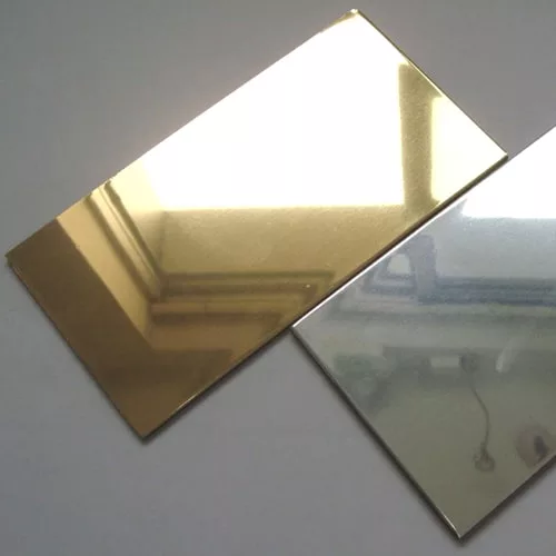 Зеркальный листовой полистирол 1.5x1220x2440 мм AULEN