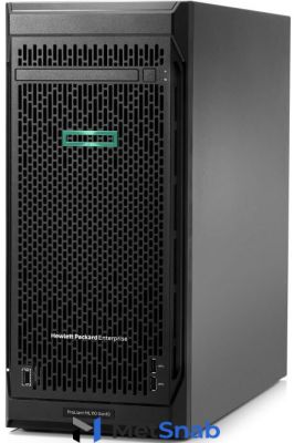 Сервер Tower HPE ProLiant ML110 Gen10 Intel Xeon Bronze-3206R(1.9GHz) 11MB 16GB DDR4-2666 RDIMM 4-3.5" SAS,SATA iLO Standard 1x550Вт P21439-421