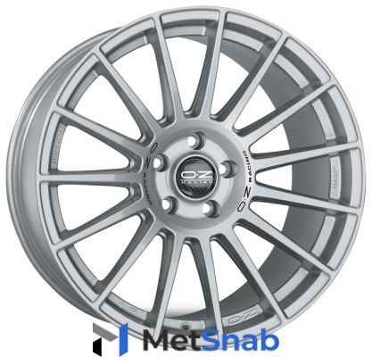 Колесный диск OZ Racing Superturismo Dakar 8.5/20 5*114,3 ET40 DIA79 Matt Race Silver Black Lettering