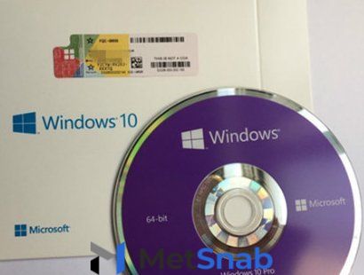 Право на использование OEM Microsoft Windows Professional GGK 10 64-bit Russian 1pk DSP OEI DVD