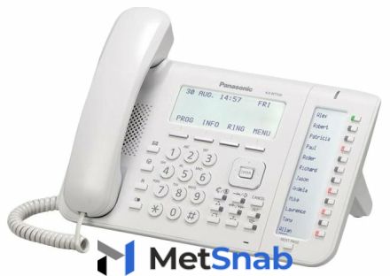 VoIP-телефон Panasonic KX-NT556 белый