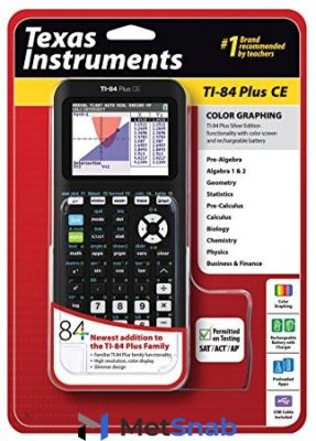 Калькулятор графический Texas Instruments TI-84 Plus CE-T