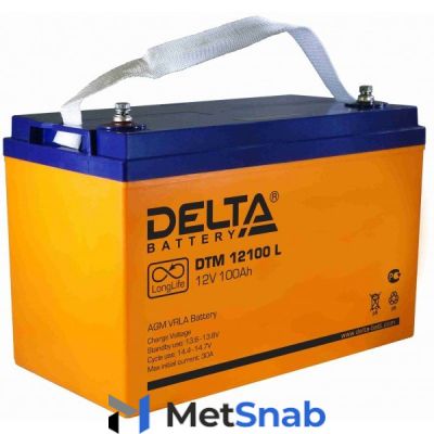 Аккумуляторная батарея Delta DTM 12100 L