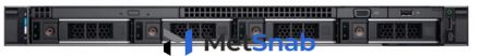 Сервер Dell PowerEdge R440 4x3.5" Silver 4215 (2.50GHz, 11M, 9.6GT/s, 8C, Turbo, 85W) , 16GB (1*16GB) 2666 DR RDIMM, PERC H730P+ NV Cache 2GB LP, DVD+/-RW SATA Internal, 4TB NLSAS 12Gbps 7.2k 3.5in HP HD, Broadcom 5720 DP 1GbE, iDRAC9 Ent, 2*550W, Bezel, 