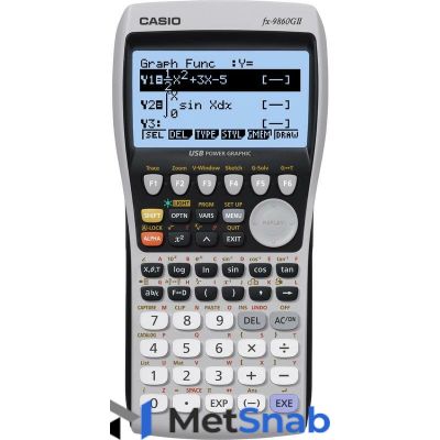Калькулятор графический Casio FX-9860G II 21-разрядный 1000 функций