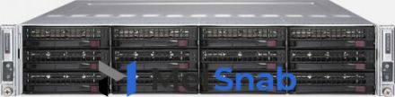 Серверная платформа 2U Supermicro SYS-6029TR-DTR 2*node (2*LGA3647, C621, 8*DDR4(2933), 6*3.5" HS SATA3, 2*PCIE, 2*Glan, IPMI lan, 2*USB 3.0, VGA, COM