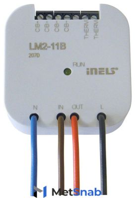 Регулятор освещения одноканальный iNELS LM2-11B (8595188131131)