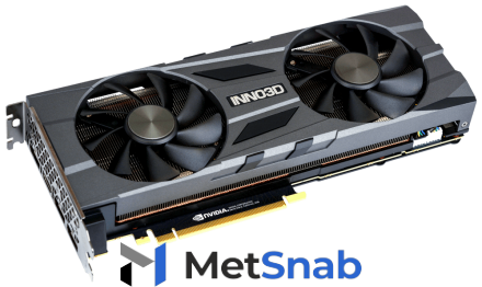 Видеокарта INNO3D GeForce RTX 2070 SUPER 1785MHz PCI-E 3.0 8192MB 14000MHz 256 bit HDMI 3xDisplayPort HDCP TWIN X2 OC