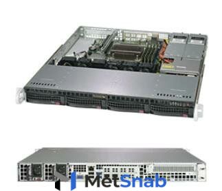 Серверная SUPERMICRO платформа 1U SATA SYS-5019C-MR