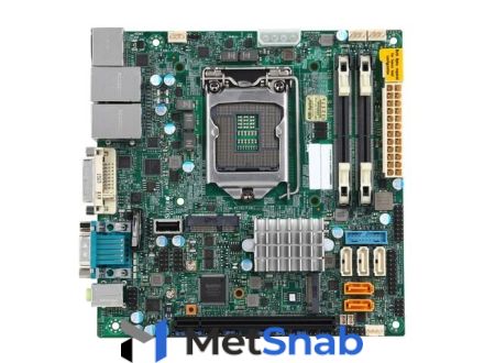 Серверная материнская плата SUPERMICRO MBD-X11SSV-Q-O (LGA1151, Mini-ITX)