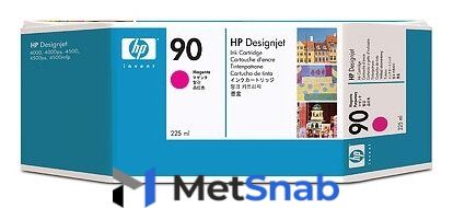 Аксессуар HP №90 C5056A (Печатающая головка + чистящая головка), Magenta