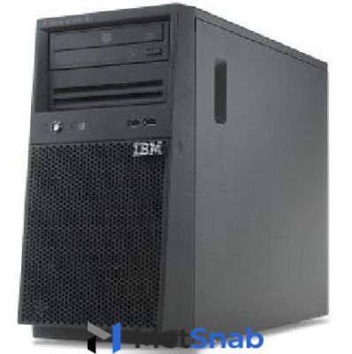 2582K9G Сервер IBM Express x3100 M4, 1xXeon E3-1220v2 4C, (3.1GHz/8MB), 4GB (1x 4GB (2Rx8, 1.5V 1600MHz) UDIMM), 1x 500GB 7K2 3.5"" SS SATA(4up), C100 (RAID 0/1/10), DVD, 2xGbE, 1x350W Fixed PSU