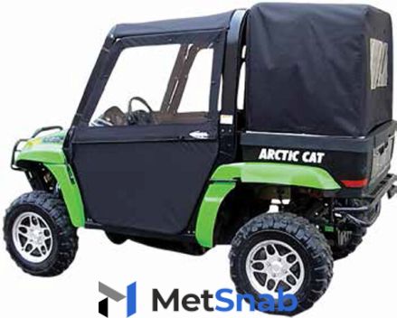 Quadrax Защитный тент кузова для квадроцикла Arctic Cat Prowler "Pr-Products", черный