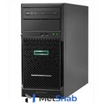 Сервер HP ProLiant ML30 (P16928-421) Gen10 E-2224 Hot Plug Tower(4U)/ Xeon4C 3.4GHz(8MB)/ 1x16GB2UD_2666/ S100i(ZM/RAID 0/1/10/5)/noHDD(4)LFF/ noDVD/ iLOstd(no port)/ 1NHPFan/ PCIfan-baffle/2x1GbEth/ 1x350W(NHP)