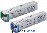 Модуль SFP MOXA SFP-1G40ALC 1x1000 single fiber port, LC, 40Km, needs B module
