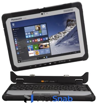 Ноутбук Panasonic TOUGHBOOK CF-20A5108N9 (Intel Core m5 6Y57 1100MHz/10.1"/1920x1080/8GB/256GB SSD/DVD нет/Intel HD Graphics 515/Wi-Fi/Bluetooth/LTE/Windows 7 Professional)