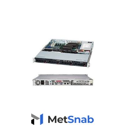 Сервер Supermicro SC813MTQ-600CB/X10SLL-F (SMR0048)