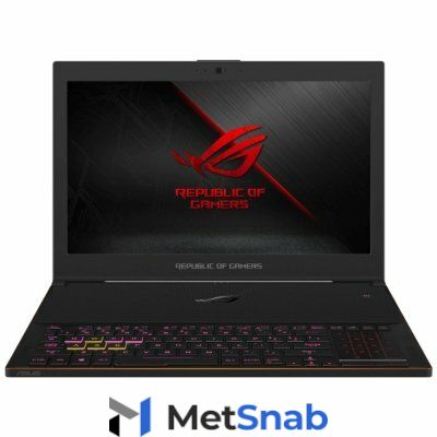 Ноутбук ASUS ROG Zephyrus GX501GI-EI040T Intel Core i7 8750H 2200 MHz/15.6"/1920x1080/16GB/512GB SSD/DVD нет/NVIDIA GeForce GTX 1080/Wi-Fi/Bluetooth/Windows 10 Home (90NR00A1-M01390) Black