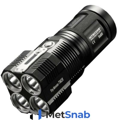 Фонарь светодиодный поисковый Nitecore TM28 KIT 16106 свет холодный 6000lm 655м черный