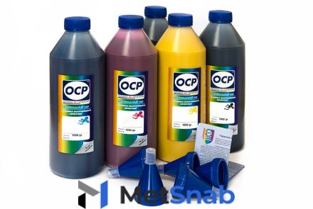 OCP ВКP 202, BKP 203, СP200, MP209, YP200 5 шт. по 1000 грамм - чернила (краска) для принтеров Epson Stylus Pro: 7700, 9700