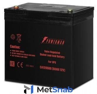 Батарея Powerman Battery "CA12500", 12 В, 50 Ач