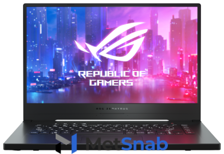 Ноутбук ASUS ROG Zephyrus G GA502IV-HN039T (AMD Ryzen 7 4800HS 2900MHz/15.6"/1920x1080/16GB/1024GB SSD/DVD нет/NVIDIA GeForce RTX 2060 Max-Q 6GB/Wi-Fi/Bluetooth/Windows 10 Home)