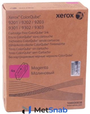 Чернила твердые Xerox 108R00838 для ColorQube 9201/9202/9203 4x9,25K стр пурпурные