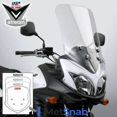 Ветровое стекло National Cycle N20216 SUZUKI DL650 (65см)