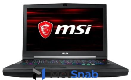 Ноутбук MSI GT75 Titan 9SG-418RU (Intel Core i7 9750H 2600MHz/17.3"/1920x1080/32GB/1000GB SSD/1000GB HDD/DVD нет/NVIDIA GeForce RTX 2080 8GB/Wi-Fi/Bluetooth/Windows 10 Home)