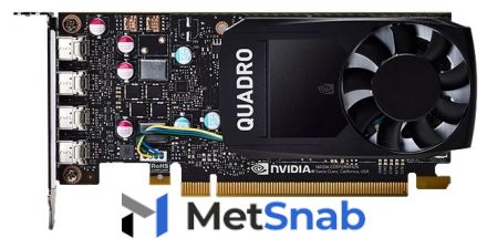 Видеокарта PNY Quadro P600 PCI-E 3.0 2048Mb 128 bit HDCP