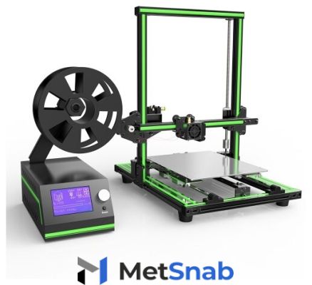 3D-принтер Anet E10 черный/зеленый