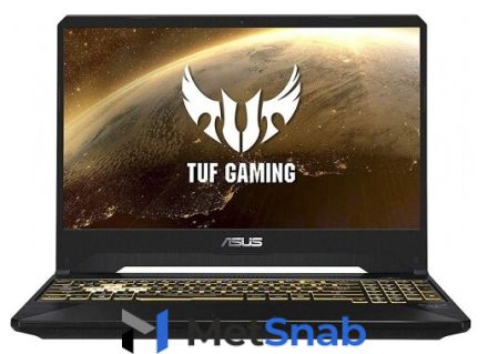 Ноутбук ASUS TUF Gaming FX505DT-BQ138 (AMD Ryzen 5 3550H 2100MHz/15.6"/1920x1080/8GB/512GB SSD/DVD нет/NVIDIA GeForce GTX 1650 4GB/Wi-Fi/Bluetooth/Без ОС)