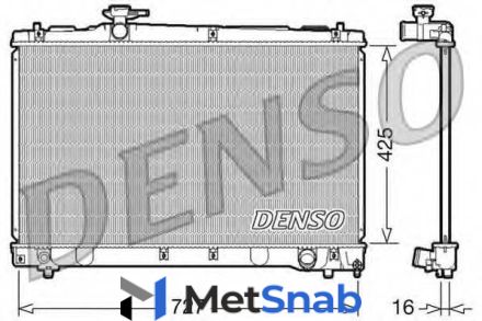 Радиатор Denso DRM50034