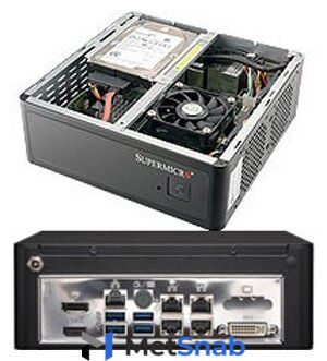Сервер Supermicro SuperServer 1019S-MP 1 x Intel Xeon E3-1515M v5/без ОЗУ/без накопителей