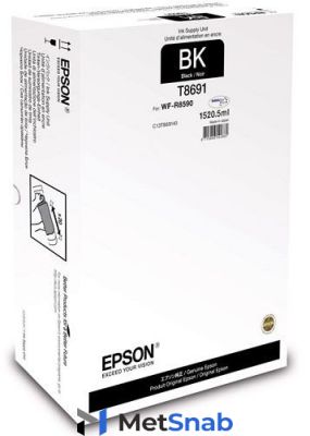 Контейнер с чернилами Epson C13T869140 для WF-R8590 XXL черный