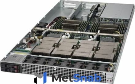 Серверная платформа 1U Supermicro SYS-1028GQ-TXR (2x2011v3, C612, 16xDDR4, 8x3.5" HS,3 PCI-E 3.0 x16, 3 PCI-E 3.0 x8 LP slots, 2GE, 2x740W,Rail)