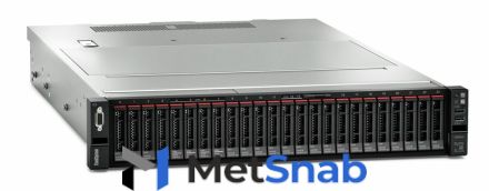 Сервер Lenovo ThinkSystem SR650 Rack 2U,Xeon Gold 6134 8C (3.2GHz/130W),32GB/2666MHz/2Rx4/1.2V RDIMM,noHDD 2,5" (up to 24),SR930-8i (2GB Flash),noDVD,1xfreePCI,noGbE,1xpower cord,1x750W p/s,XCC Enterprise (7X06A081EA)