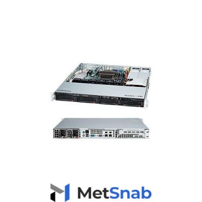 Сервер Supermicro CSE-813MTQ-R400CB/X10SRi (SMR0073)