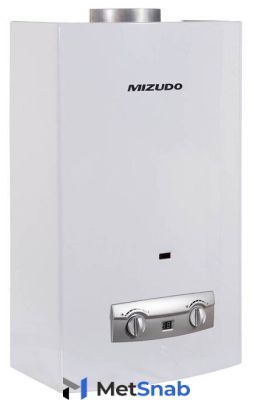 Проточный газовый водонагреватель Mizudo ВПГ 2-14 ММ